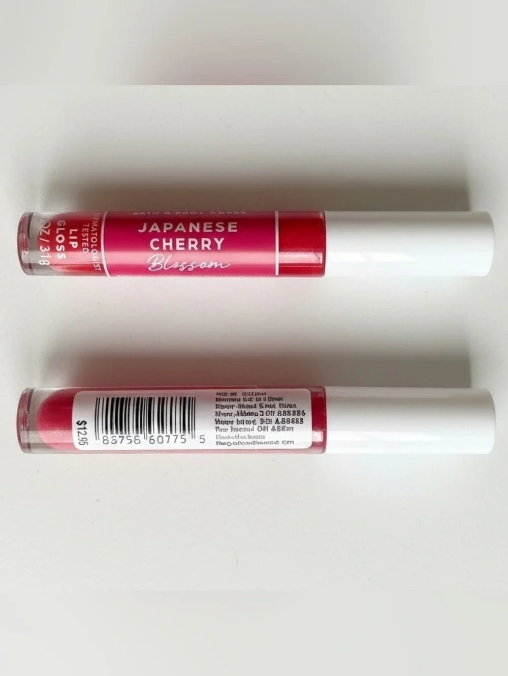 Bath & Body Works JAPANESE CHERRY BLOSSOM Lip Gloss - Full Size ~ NWT